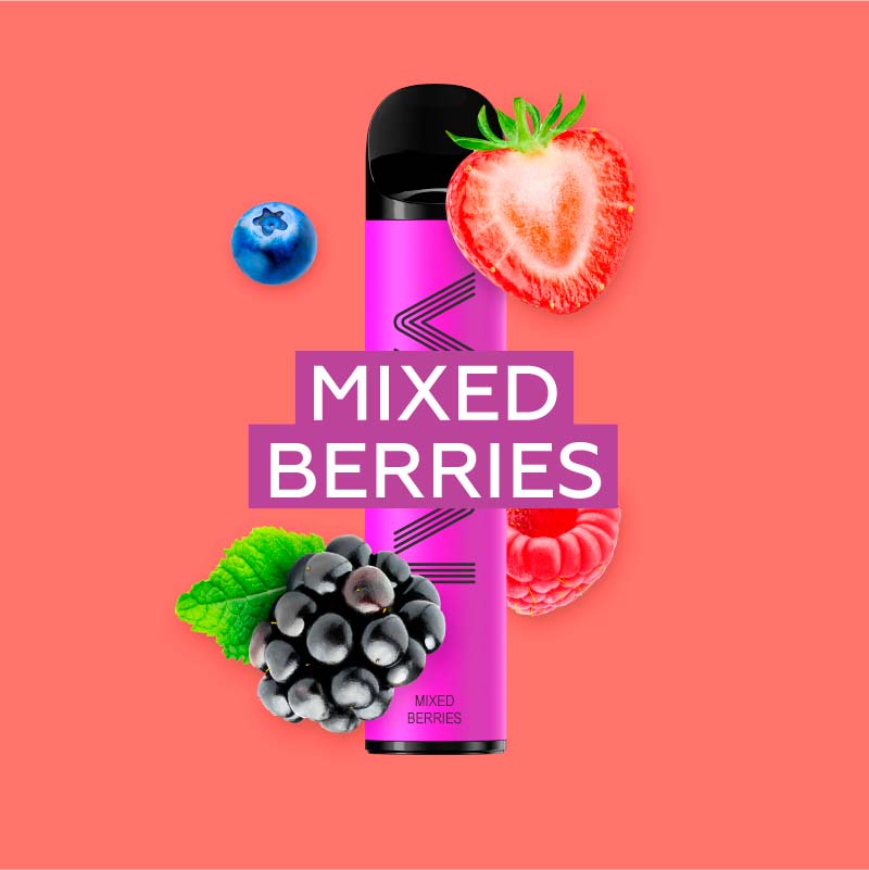 VAAL 800 Mixed Berries E-Shisha