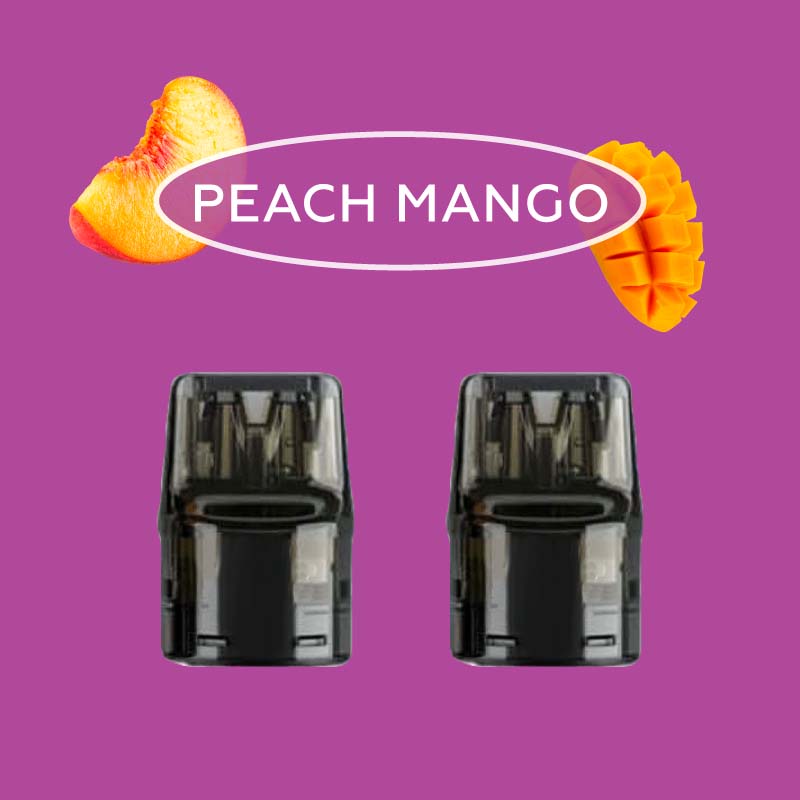 VAAL 500C Cartridge Peach Mango (2 stk.)