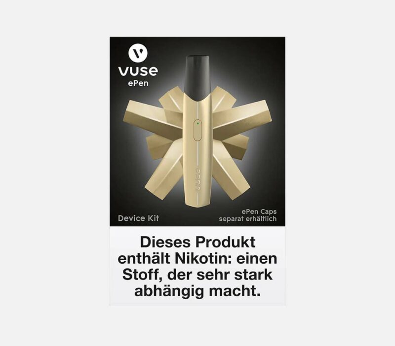Vype / Vuse EPEN E-zigarette Device Kit Ohne Pods Gold