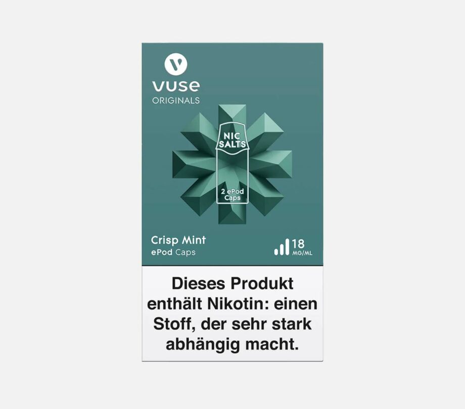 Vype / Vuse ePod Caps CRISP MINT Pods 18 mg/ml Nikotin