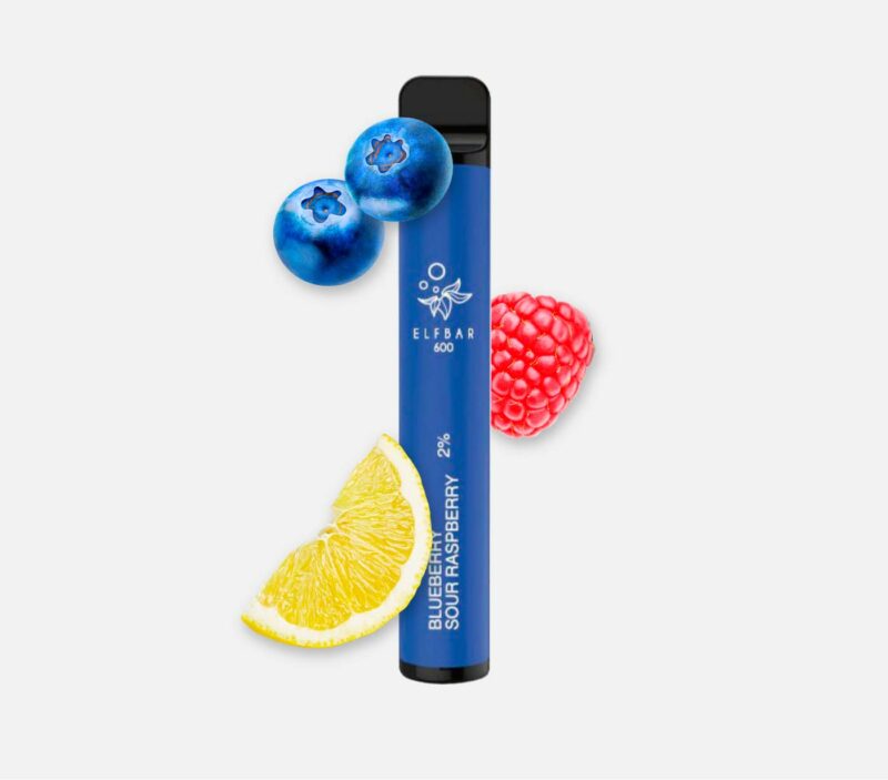Einweg e-Zigarette Elf Bar blueberry sour raspberry