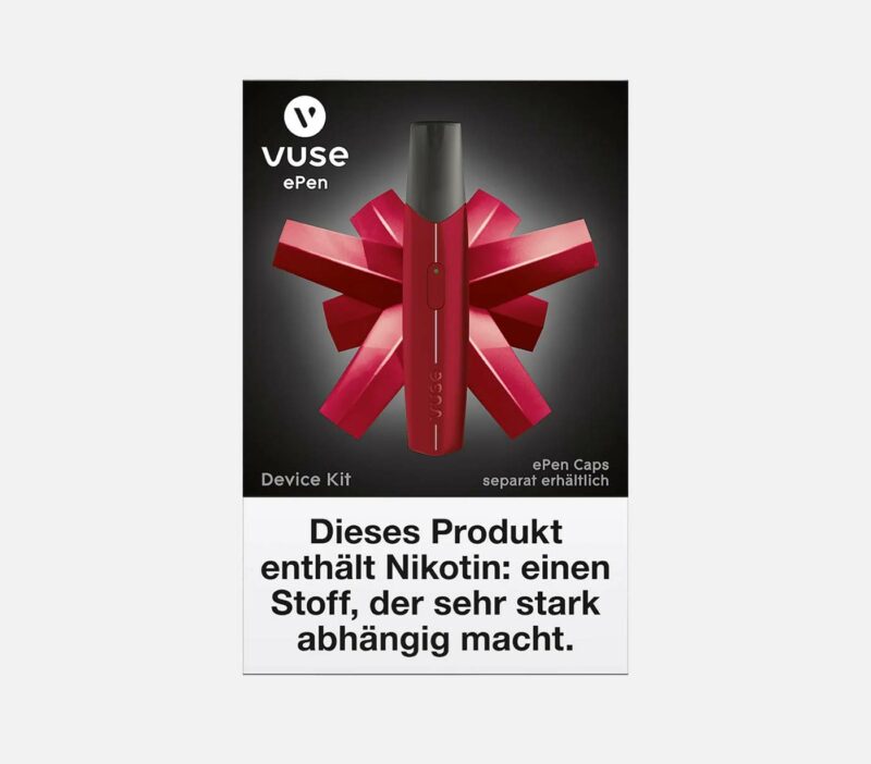 Vype / Vuse EPEN E-zigarette Device Kit Ohne Pods Rot