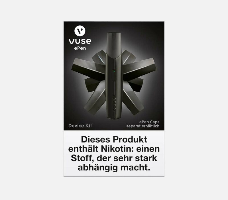 Vype / Vuse EPEN E-zigarette Device Kit Ohne Pods Schwarz