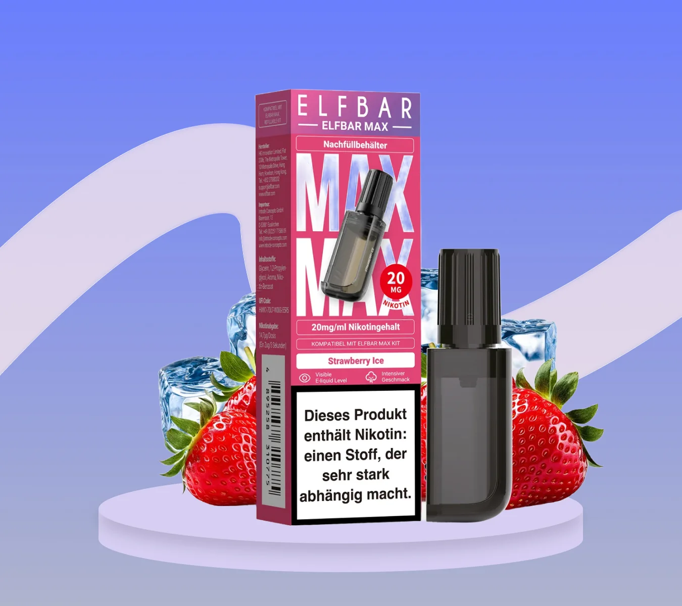 elfbar elfa master akku Elfbar MAX Refill Container - Triple Berry günstig kaufen main image 1