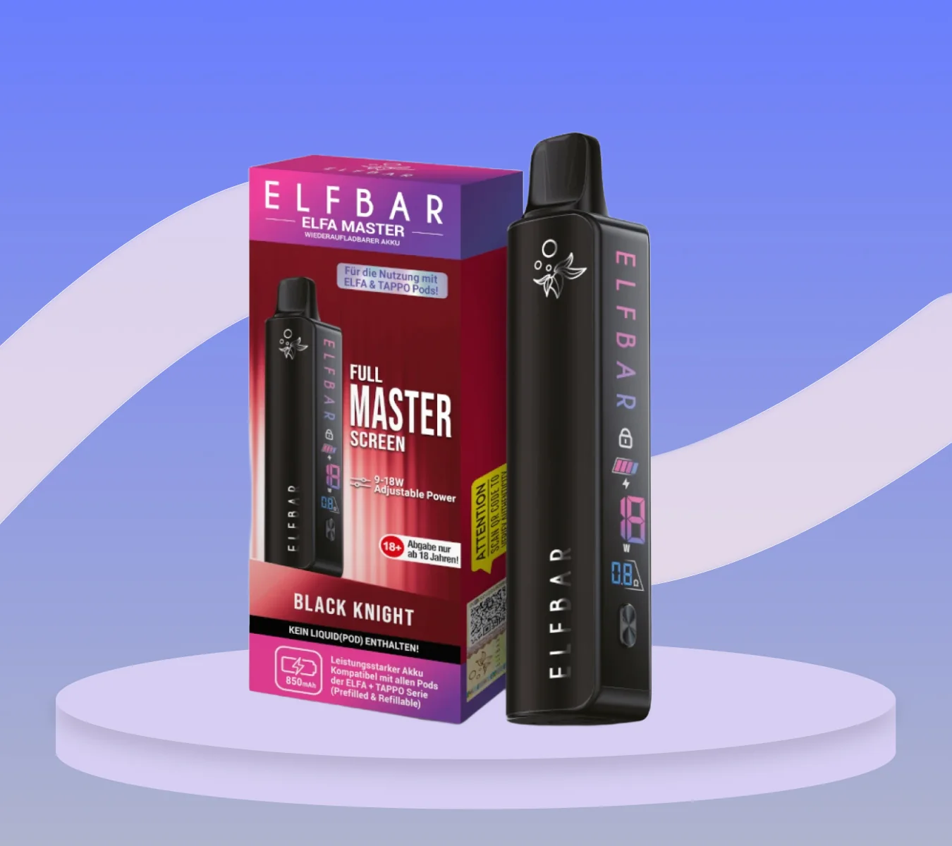 Elfbar Elfa Master Akku | 850mAh | 10.99€