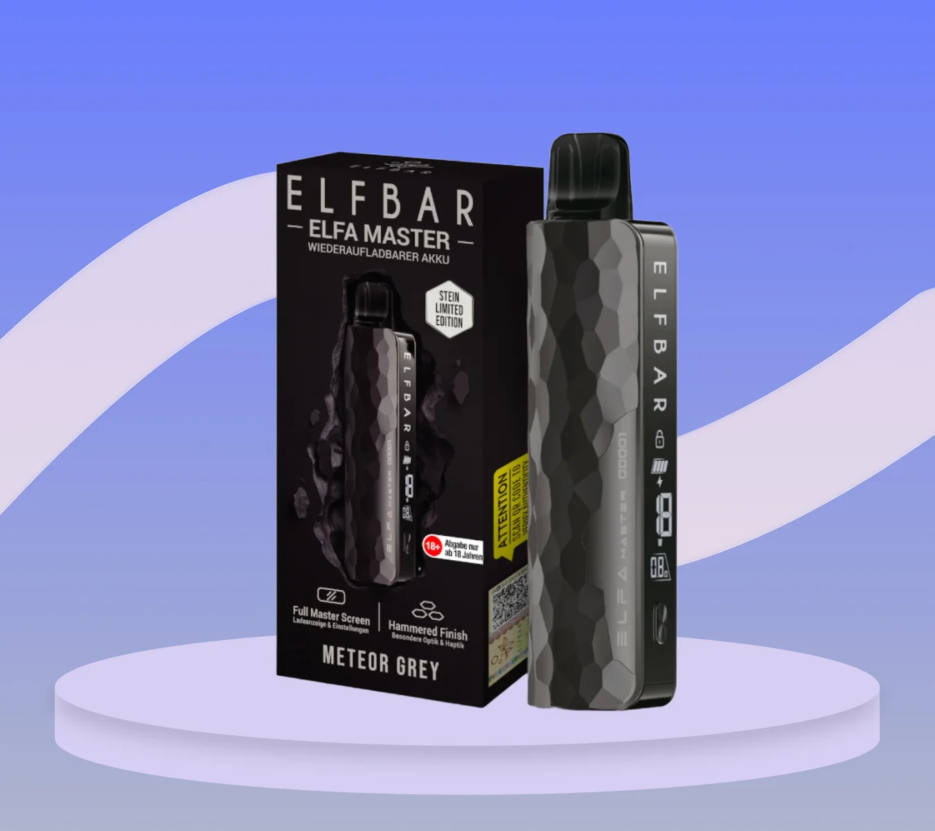 elfbar elfa master akku ELFA Master - LIMITIERT: Obsidian Black main image 0
