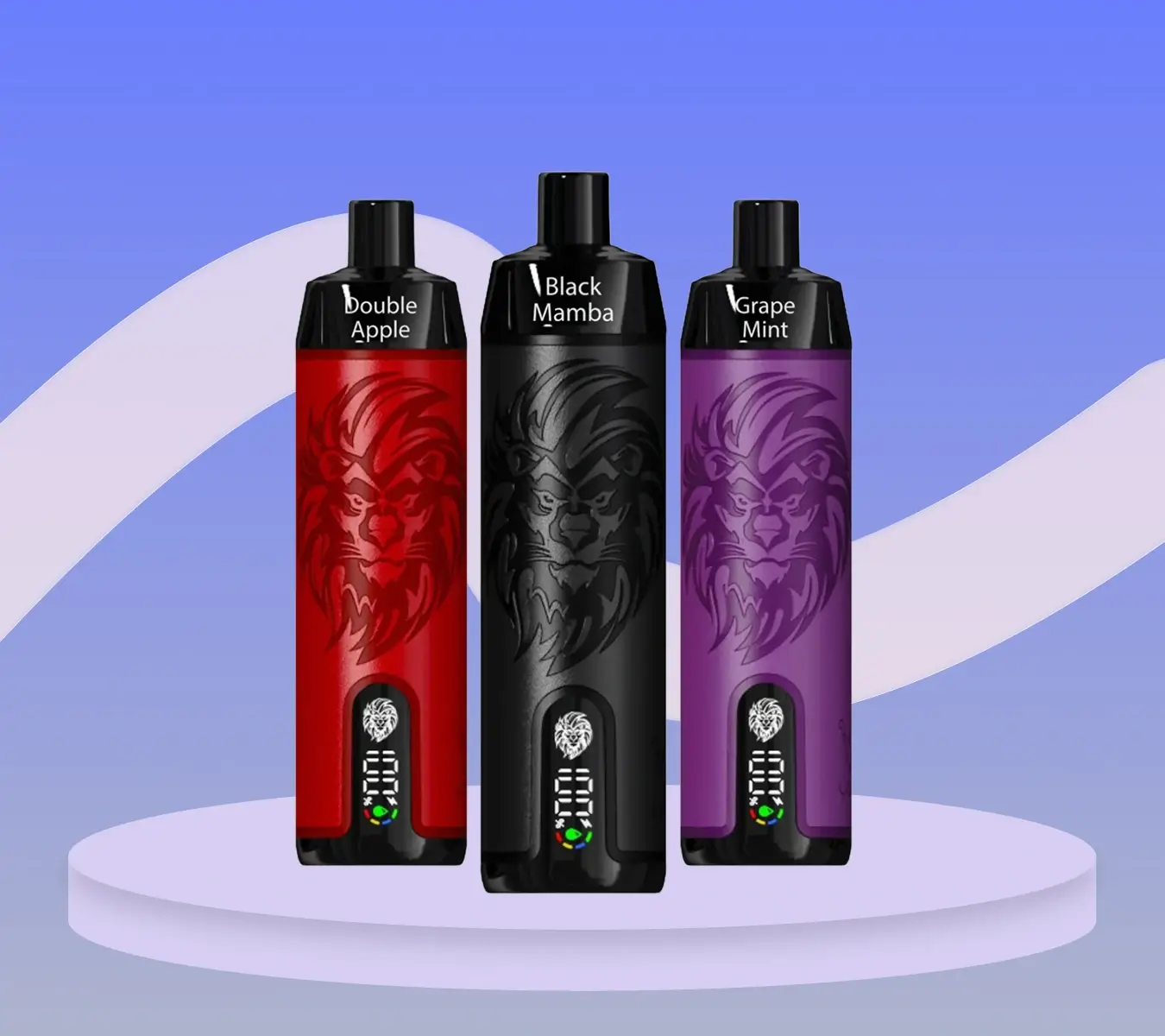 yo bar lion vapes YO Bar Lion Vapes Nikotinfrei – 10.000 Züge | 10 ml Big Puff main image 0