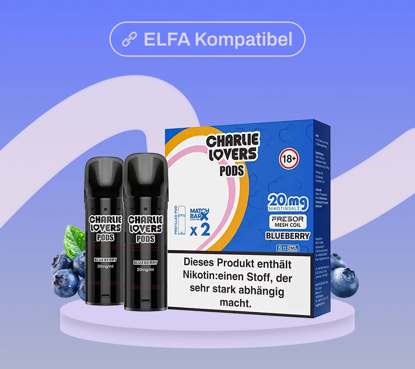 Charlie Lovers Prefilled Pods  Vaalpod